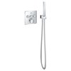 Grohe Grohtherm Smartcontrol Triple Function Therm Trim, Brushed Nickel 29142EN0